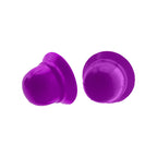 Oxballs Hünkyjunk Nano Nips Silicone Nipple Suckers, 2-Pack with Storage Case Purple