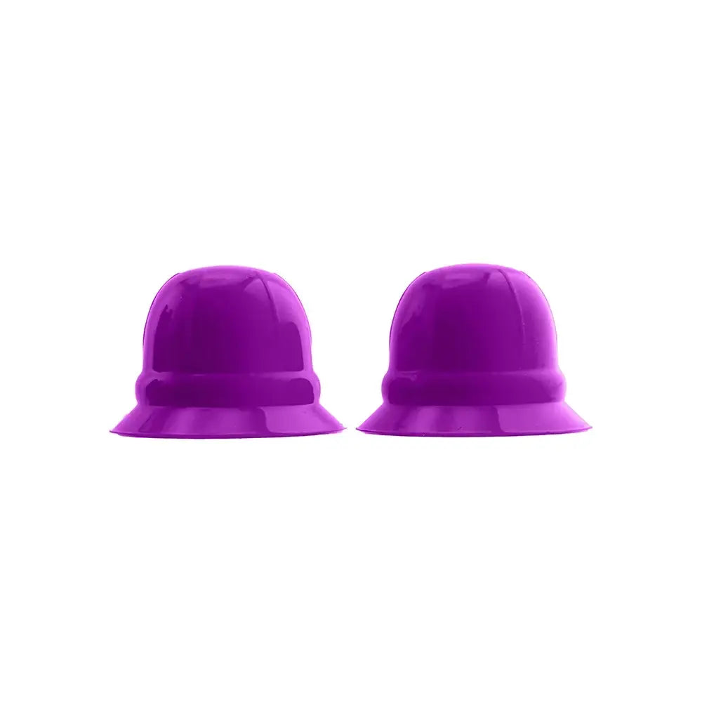Oxballs Hünkyjunk Nano Nips Silicone Nipple Suckers, 2-Pack with Storage Case