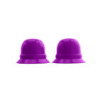 Oxballs Hünkyjunk Nano Nips Silicone Nipple Suckers, 2-Pack with Storage Case