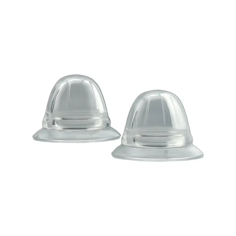 Oxballs Hünkyjunk Nano Nips Silicone Nipple Suckers, 2-Pack with Storage Case
