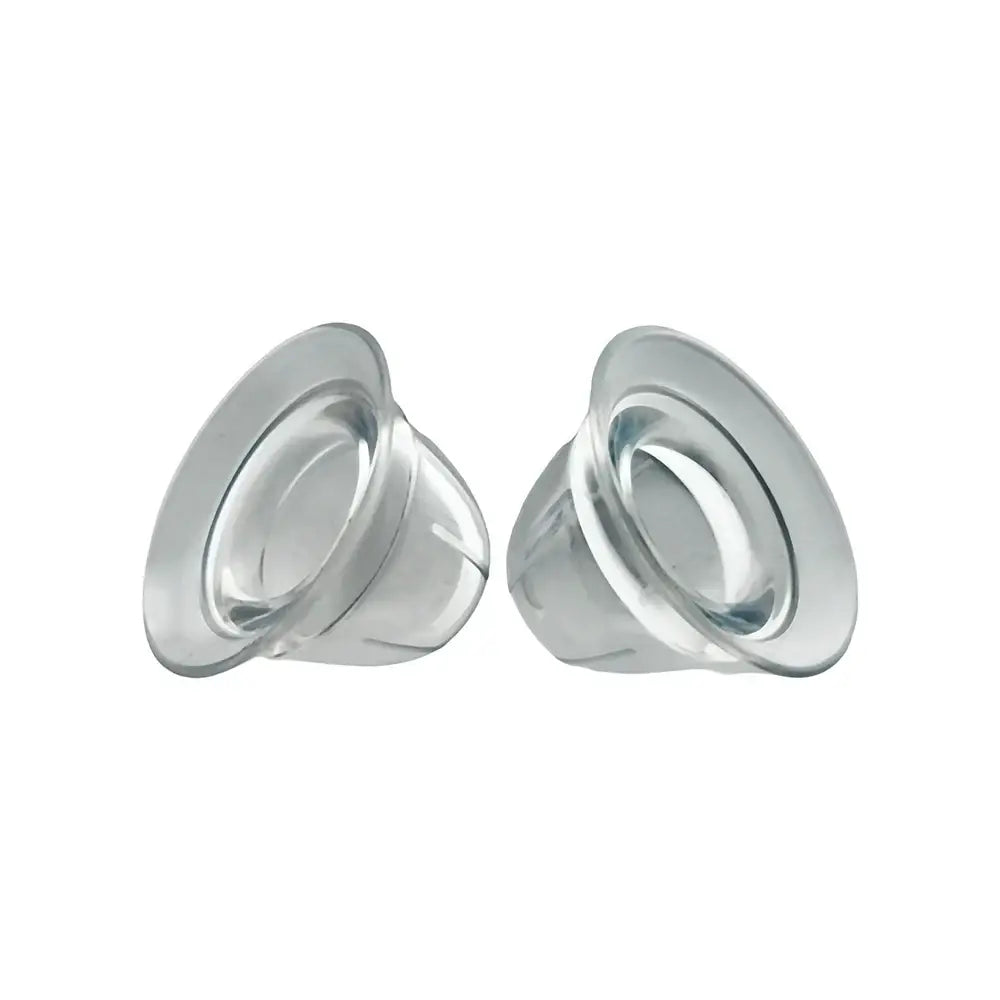 Oxballs Hünkyjunk Nano Nips Silicone Nipple Suckers, 2-Pack with Storage Case
