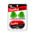 Oxballs Hünkyjunk Nano Nips Silicone Nipple Suckers, 2-Pack with Storage Case