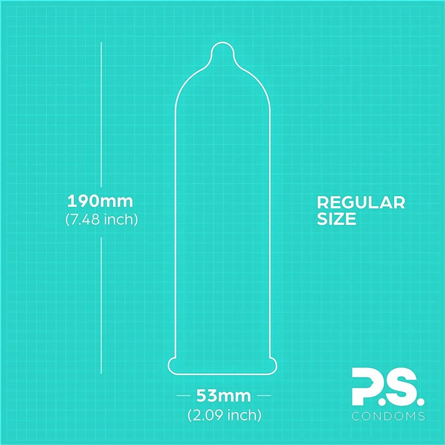 P.S. Exceptionally Thin Latex Condoms 12-Pack