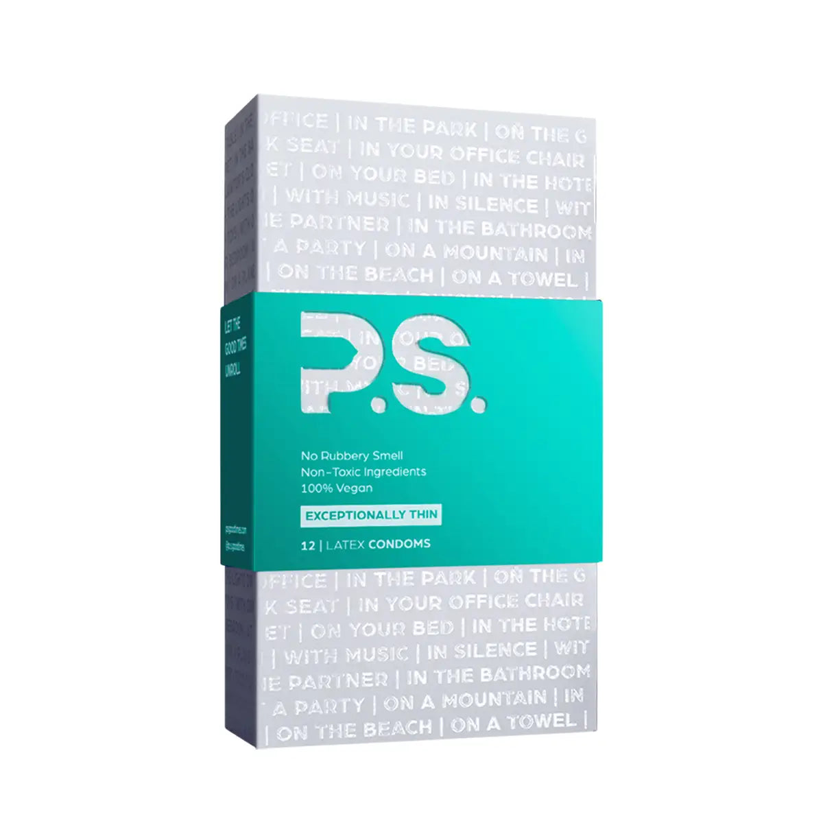 Regular P.S. Exceptionally Thin Latex Condoms 12-Pack