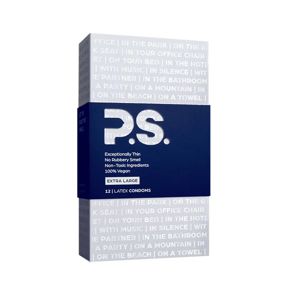 XL P.S. Exceptionally Thin Latex Condoms 12-Pack