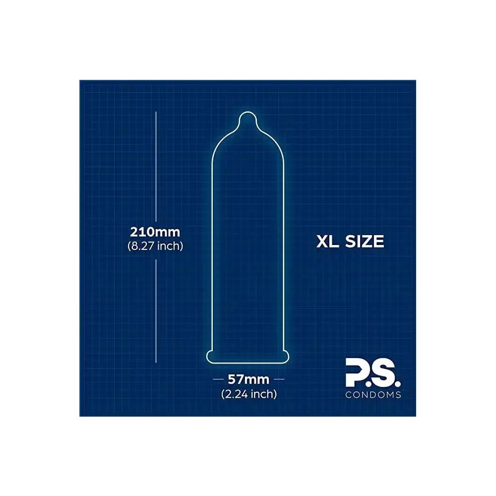P.S. Good Times Exceptionally Thin Vegan Latex Condoms - 12 Pack