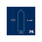 P.S. Good Times Exceptionally Thin Vegan Latex Condoms - 12 Pack