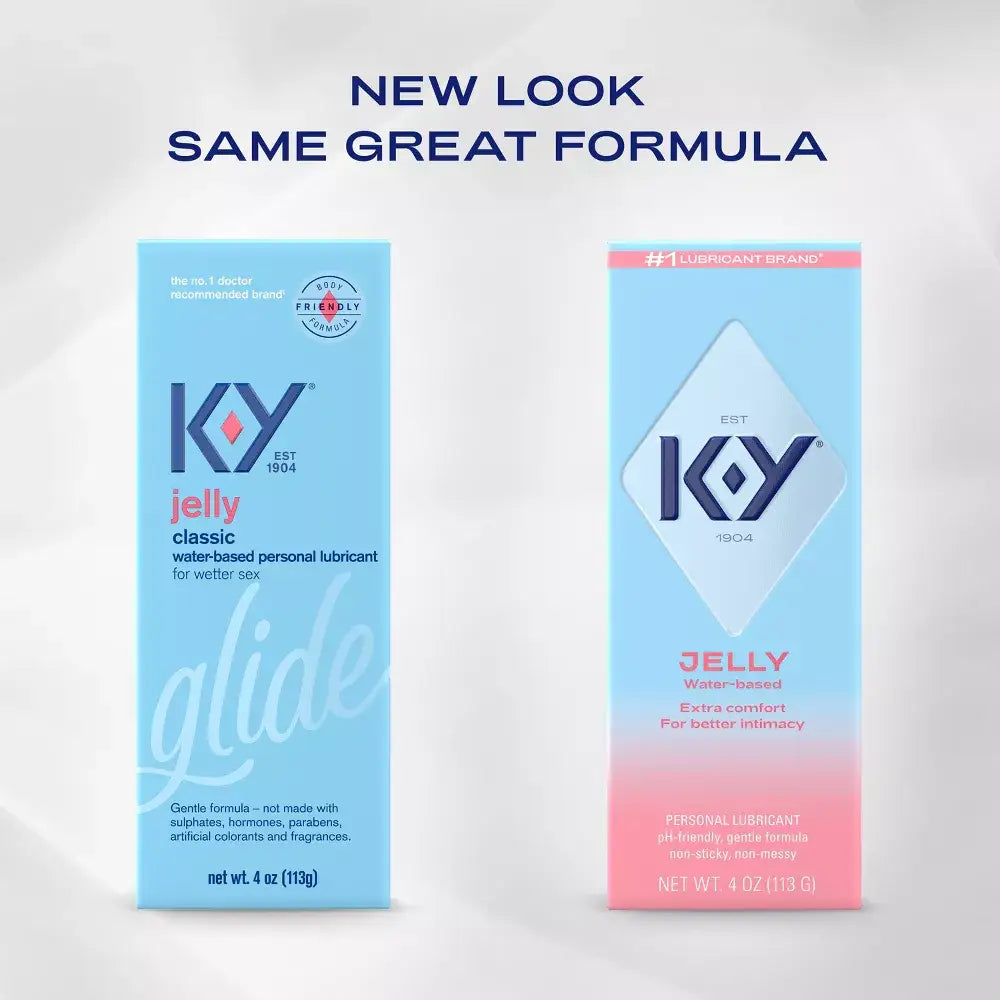Paradise Marketing K-Y® Jelly Water-Based Lubricant 4 oz.
