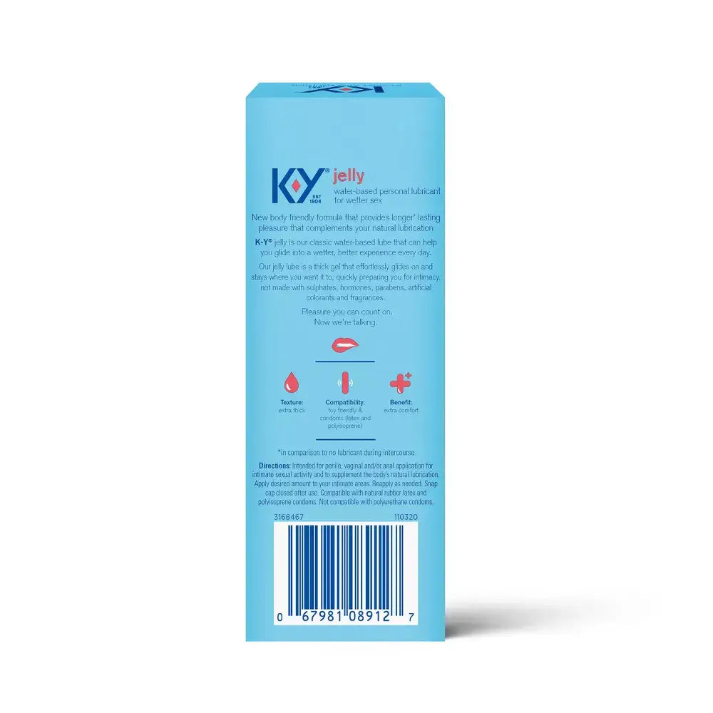 Paradise Marketing K-Y® Jelly Water-Based Lubricant 4 oz.