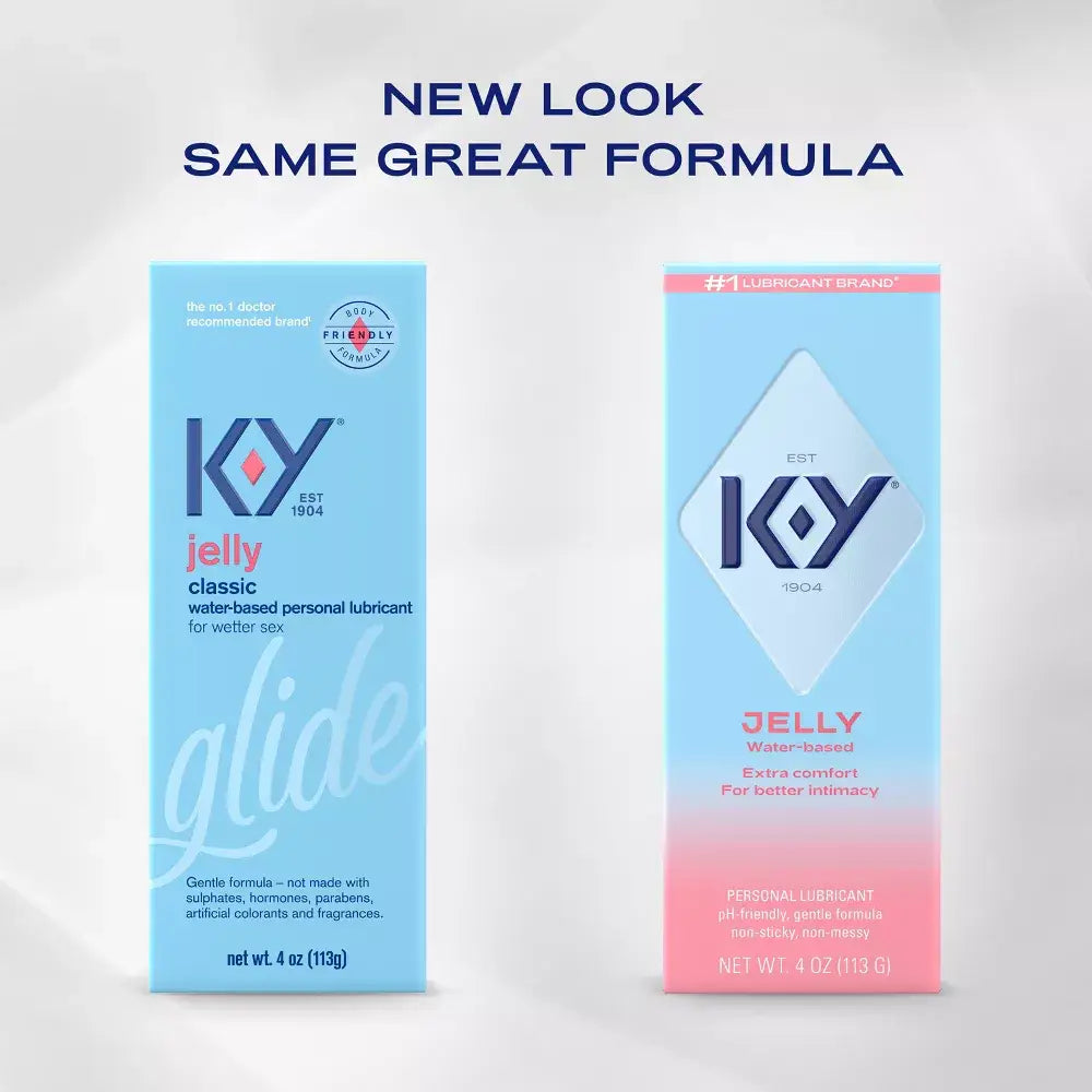 Paradise Marketing K-Y® Jelly Water-Based Lubricant 4 oz.