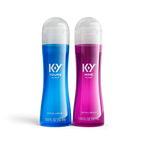 Paradise Marketing K-Y® Yours + Mine Couples Lube Set – His & Hers Warming Tingling Lubricants