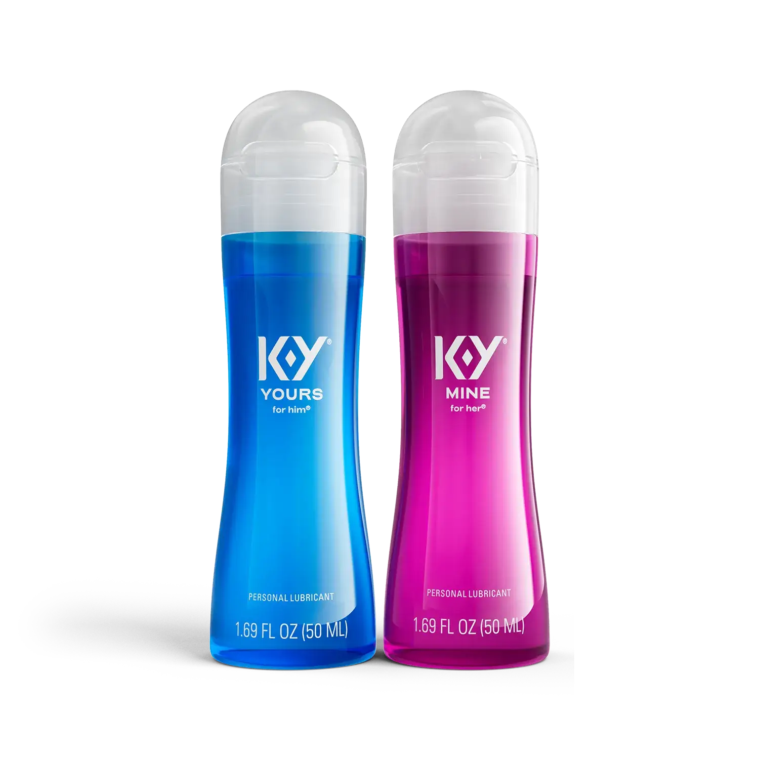 Paradise Marketing K-Y® Yours + Mine Couples Lube Set – His & Hers Warming Tingling Lubricants