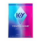 Paradise Marketing K-Y® Yours + Mine Couples Lube Set – His & Hers Warming Tingling Lubricants