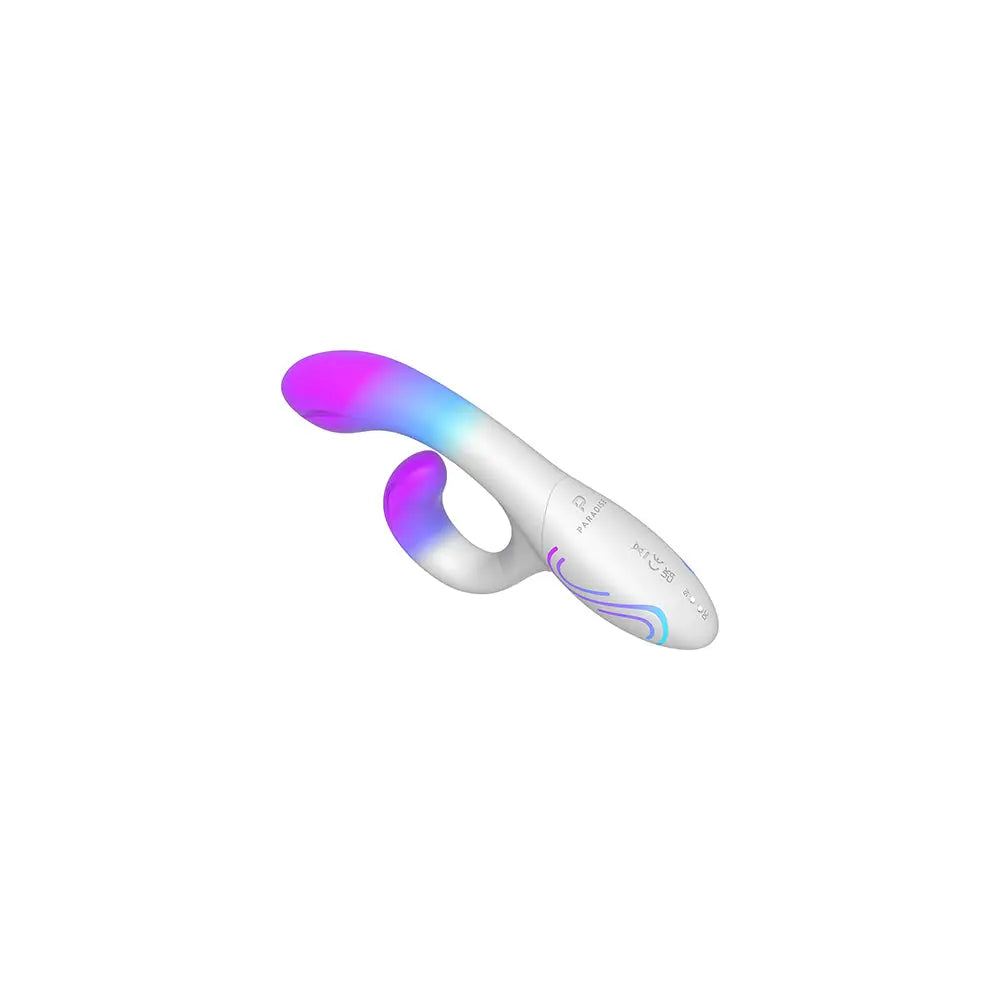 Paradise Pleasure Products The Art of Illumination Rabbit Vibrator Multicolor