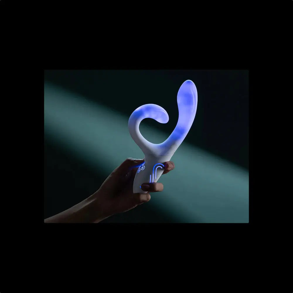 Paradise Pleasure Products The Art of Illumination Rabbit Vibrator Multicolor