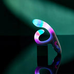 Paradise Pleasure Products The Art of Illumination Rabbit Vibrator Multicolor