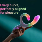 Paradise Pleasure Products The Art of Illumination Rabbit Vibrator Multicolor