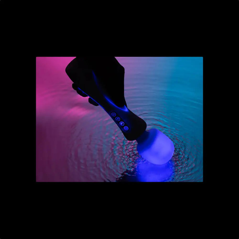 Paradise Pleasure Products The Art of Illumination Wand Vibrator Multicolor