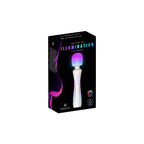 Paradise Pleasure Products The Art of Illumination Wand Vibrator Multicolor