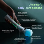 Paradise Pleasure Products The Art of Illumination Wand Vibrator Multicolor
