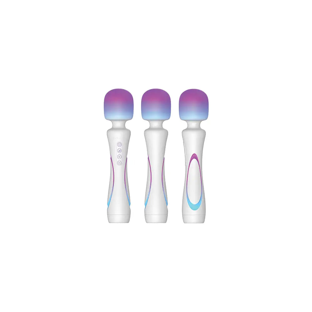 Paradise Pleasure Products The Art of Illumination Wand Vibrator Multicolor