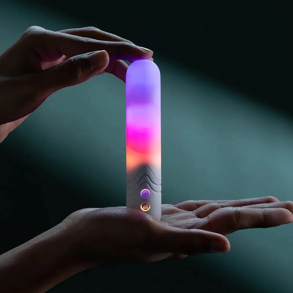 Paradise Pleasure Products The Bullet by - RGB LED App-Controlled Vibrator Multicolor