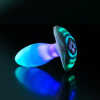 Paradise Pleasure Products The Plug RGB LED App-Enabled Vibrating Butt - Rechargeable & Waterproof Multicolor
