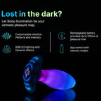 Paradise Pleasure Products The Plug RGB LED App-Enabled Vibrating Butt - Rechargeable & Waterproof Multicolor