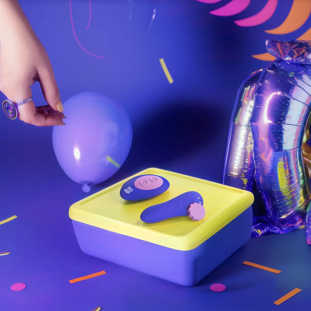 Party Wearable Remote Panty Vibrator - Purple