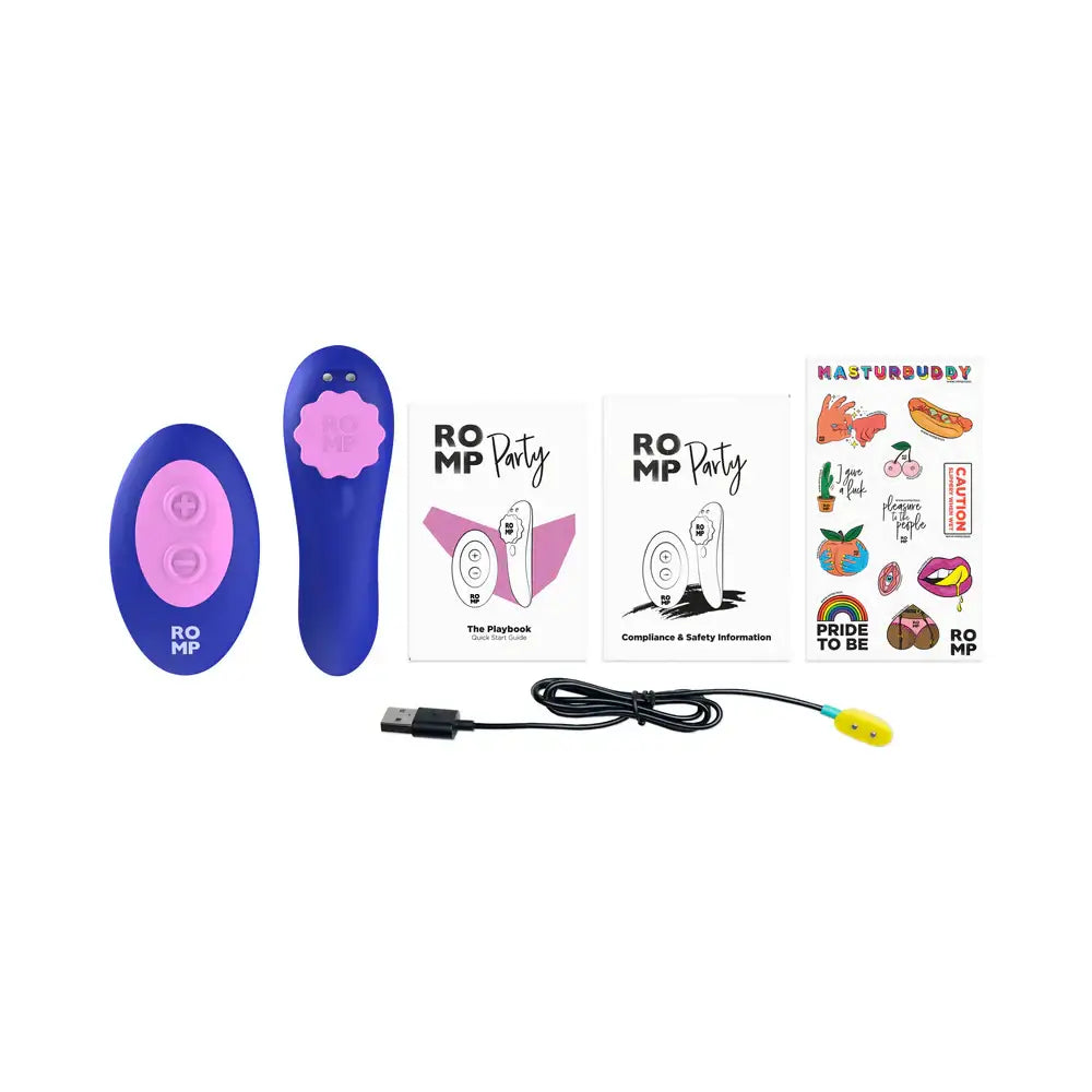 Party Wearable Remote Panty Vibrator - Purple