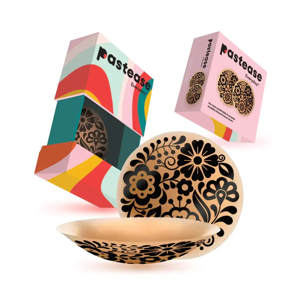 Pastease Everyday® Reusable Silicone Nipple/Breast Covers - Bloom / Small (Fits A-C Cups) - Nipple