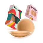 Pastease Everyday® Reusable Silicone Nipple/Breast Covers - Caramel Tan / Small (Fits A-C Cups) - Nipple