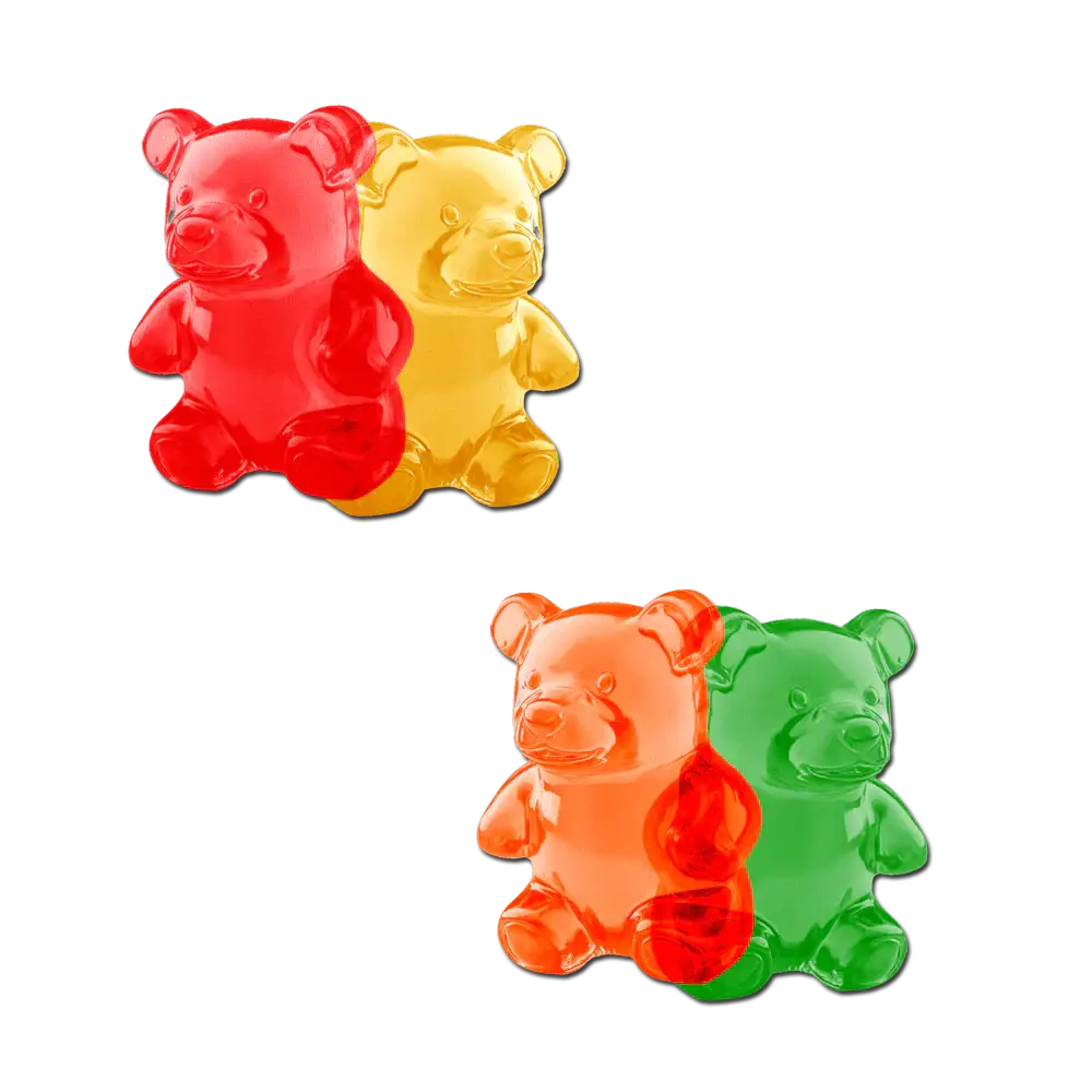 Pastease® Food - Themed Nipple Pasties Gummy Bears