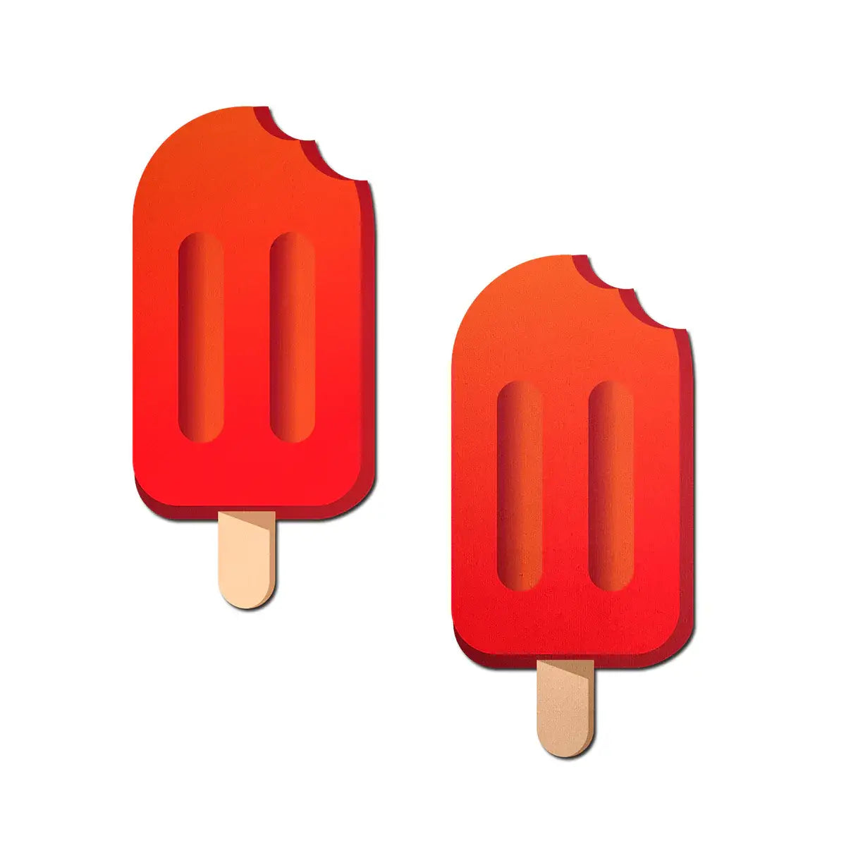 Cherry Popsicle Food - Themed Nipple Pasties