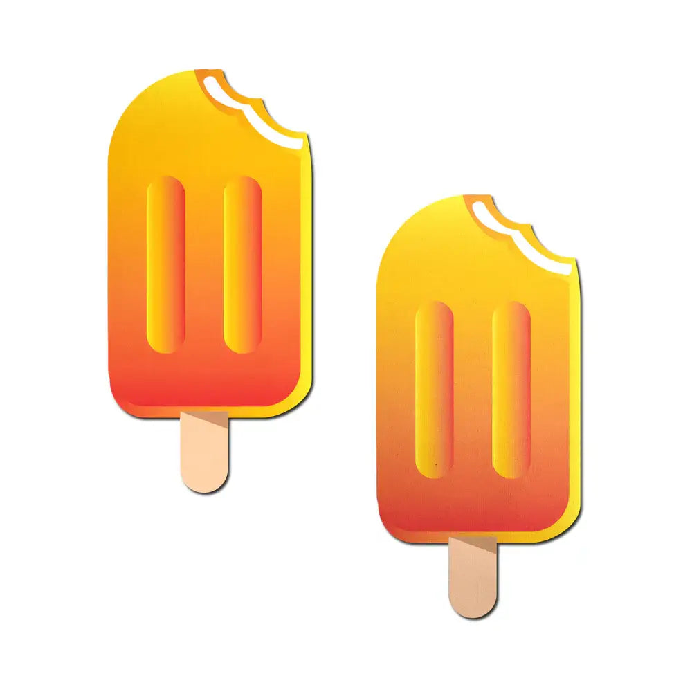 Orange Creamsicle Food - Themed Nipple Pasties