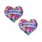 Pastease® Heart Collection Nipple Pasties - 10+ designs to choose from! Tits My Birthday! Hearts