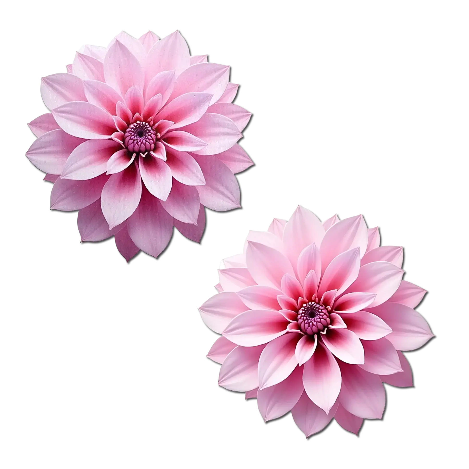 Pastease® Pastease Animal & Plant Collection Nipple Pasties - 10+ designs to choose from! Pink Dahlia