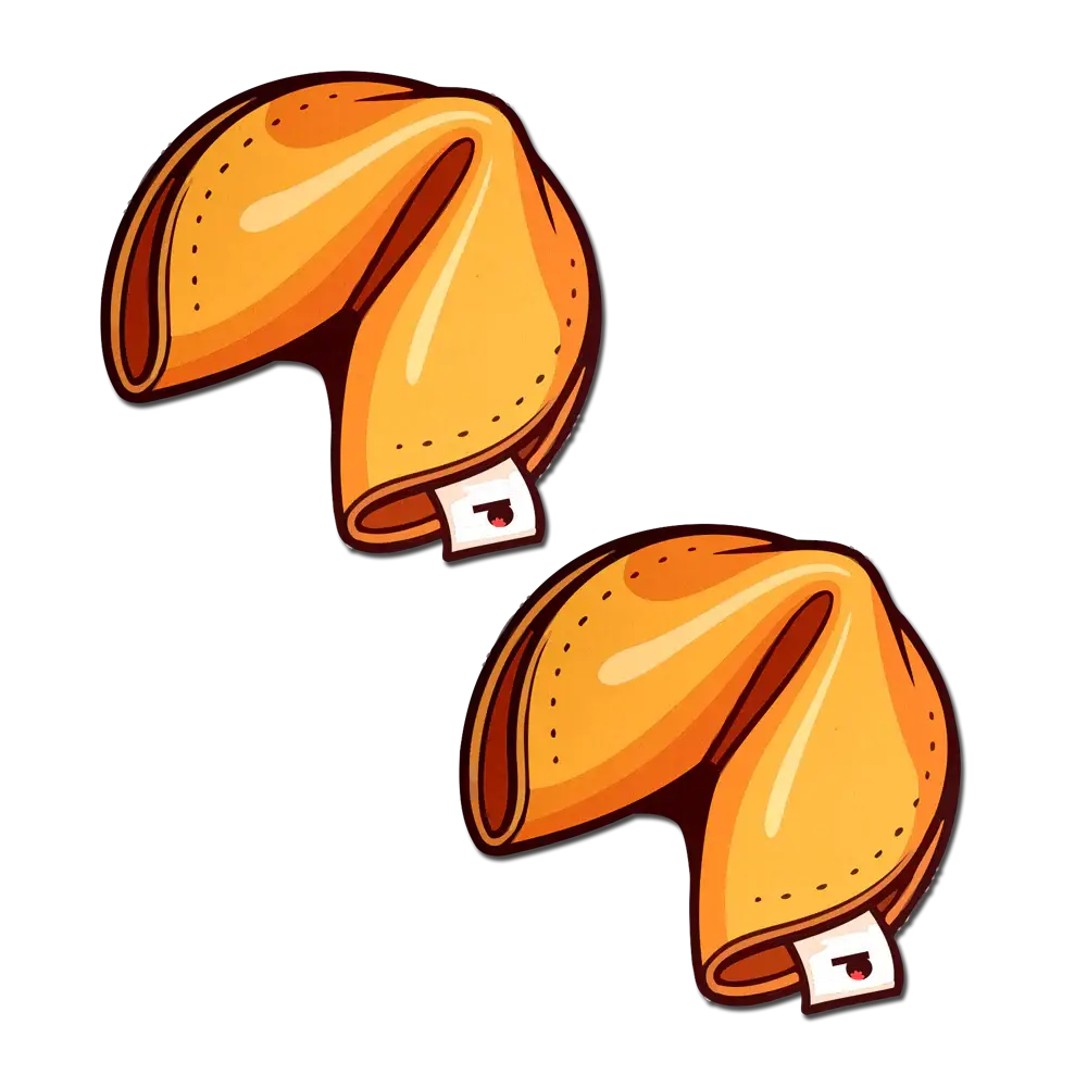 Pastease® Pastease Food-Themed Nipple Pasties | 5+ designs to choose from! Fortune Cookie