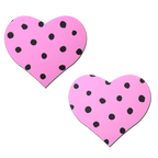 Pastease® Pastease Heart Collection Nipple Pasties - 10+ designs to choose from! Pink Polka Dot