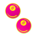 Pastease® Pastease Themed Nipple Pasties | 15+ designs to choose from! Neon 8-Ball