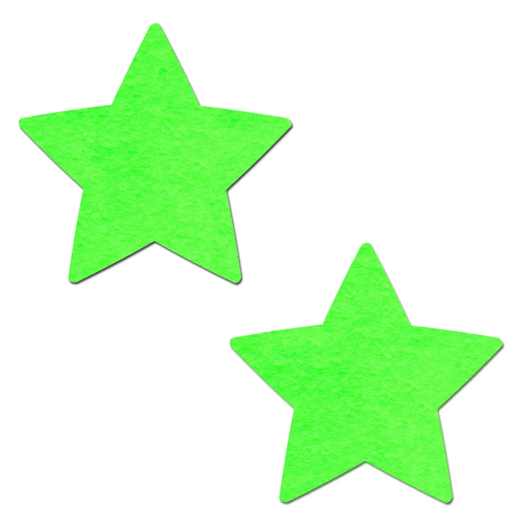 Pastease® Star Nipple Pasties - Glow in the Dark