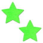Pastease® Star Nipple Pasties - Glow in the Dark