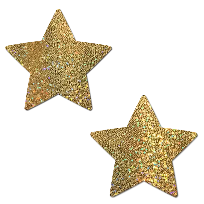 Pastease® Star Nipple Pasties - Gold