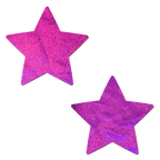 Pastease® Star Nipple Pasties - Pink Hologram