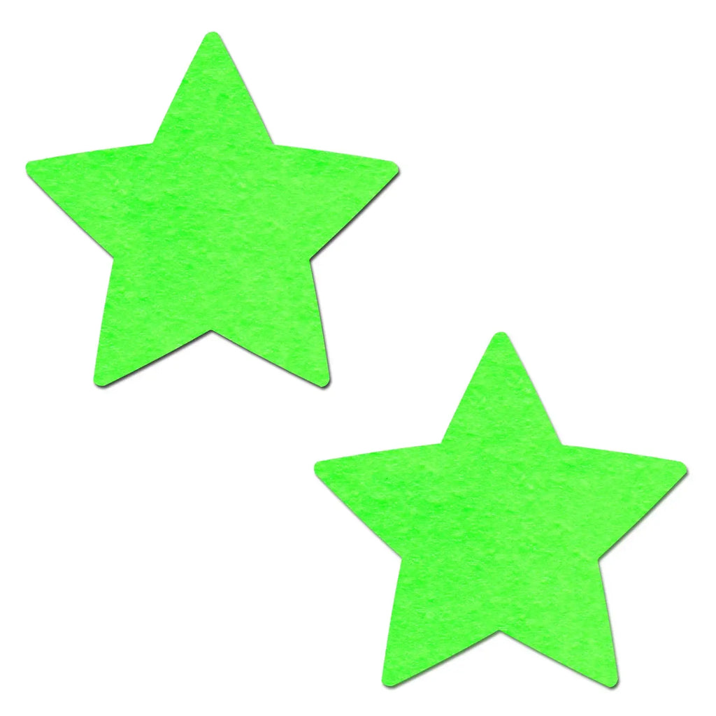 Pastease® Star Nipple Pasties - Glow in the Dark