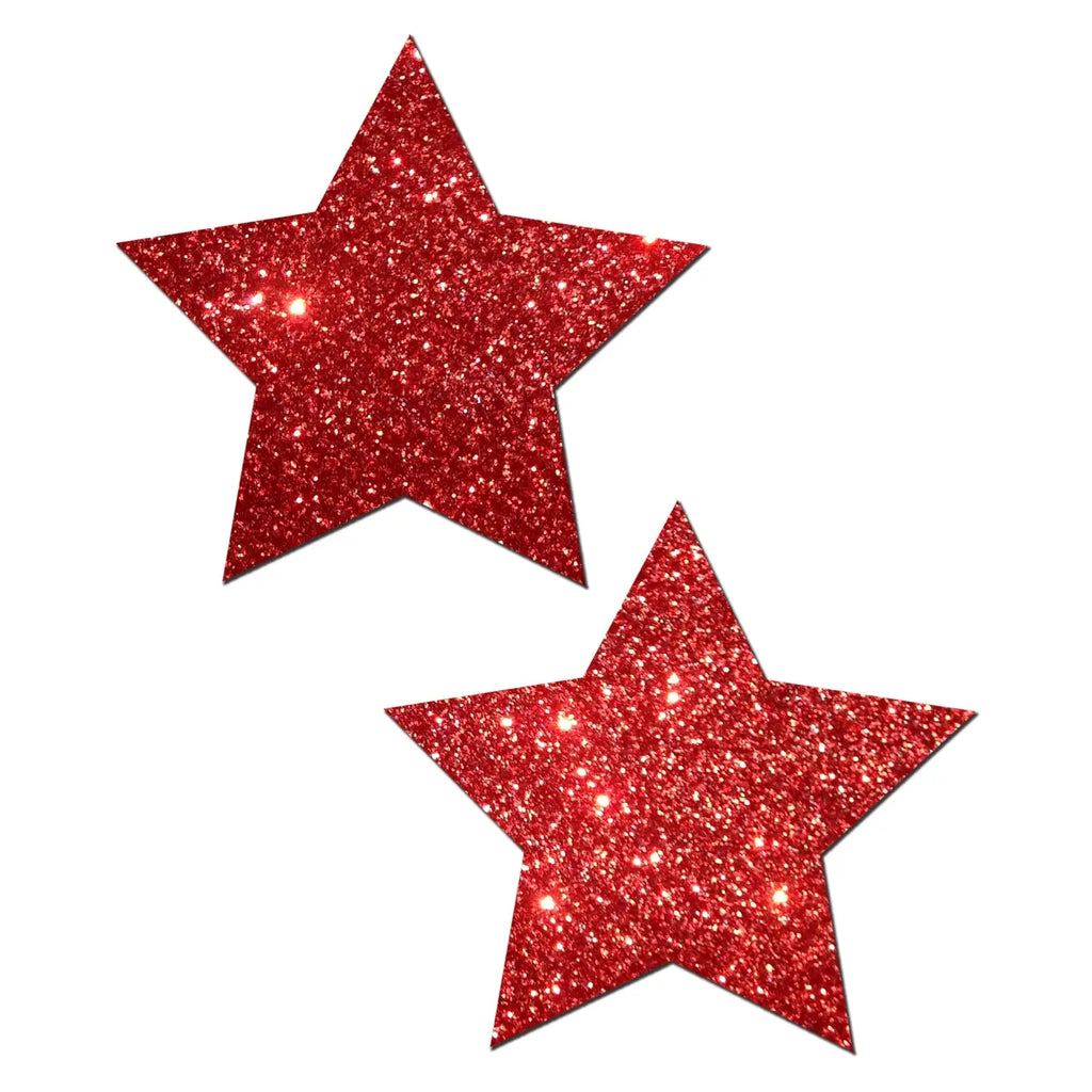 Pastease® Star Nipple Pasties - Red