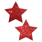 Pastease® Star Nipple Pasties - Red
