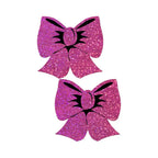 Pastease® Themed Nipple Pasties Pink Bow