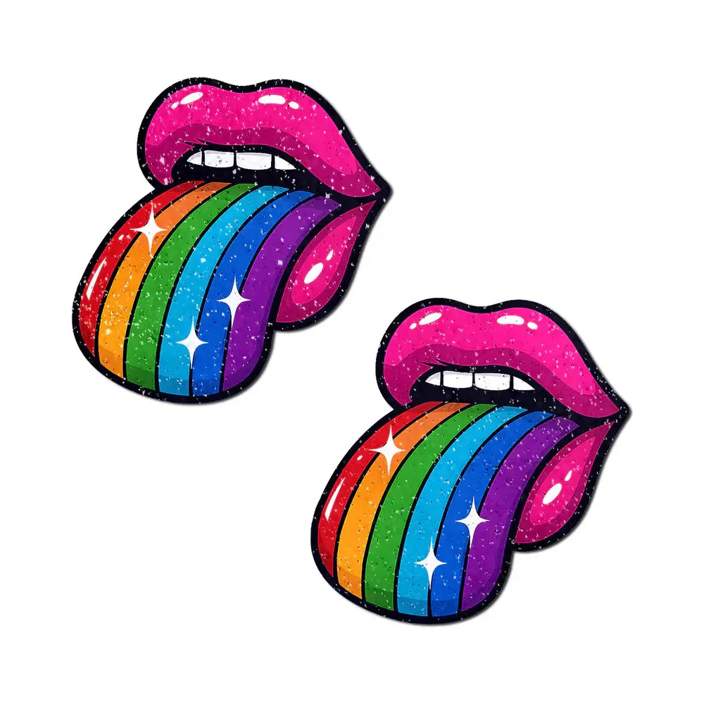 Pastease® Themed Nipple Pasties Taste the Rainbow