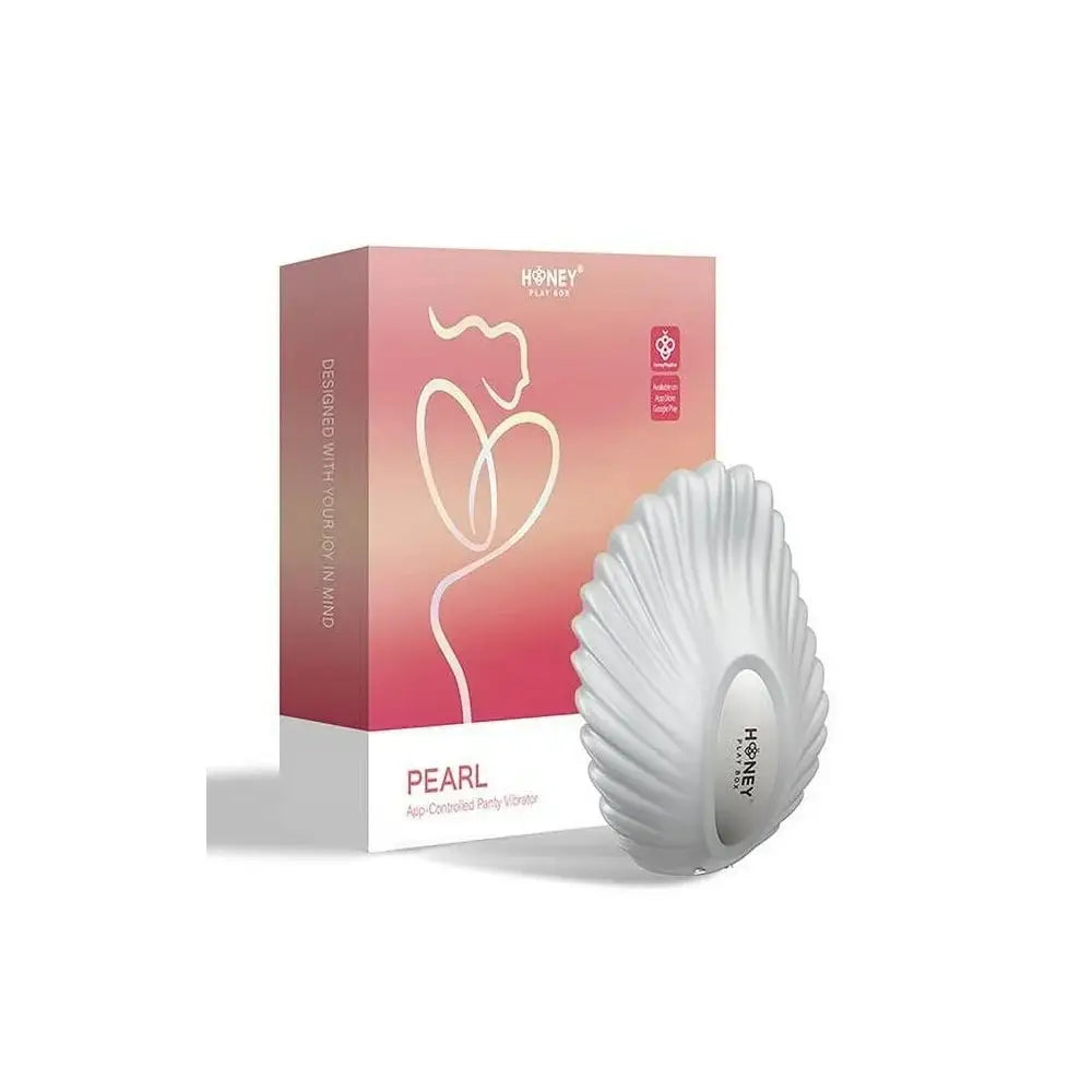 Pearl 2 App-Controlled Magnetic Panty Vibrator - White